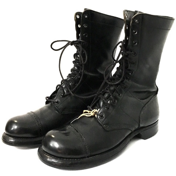 patent leather jump boots